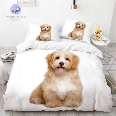 Housse de Couette Chien 140x200
